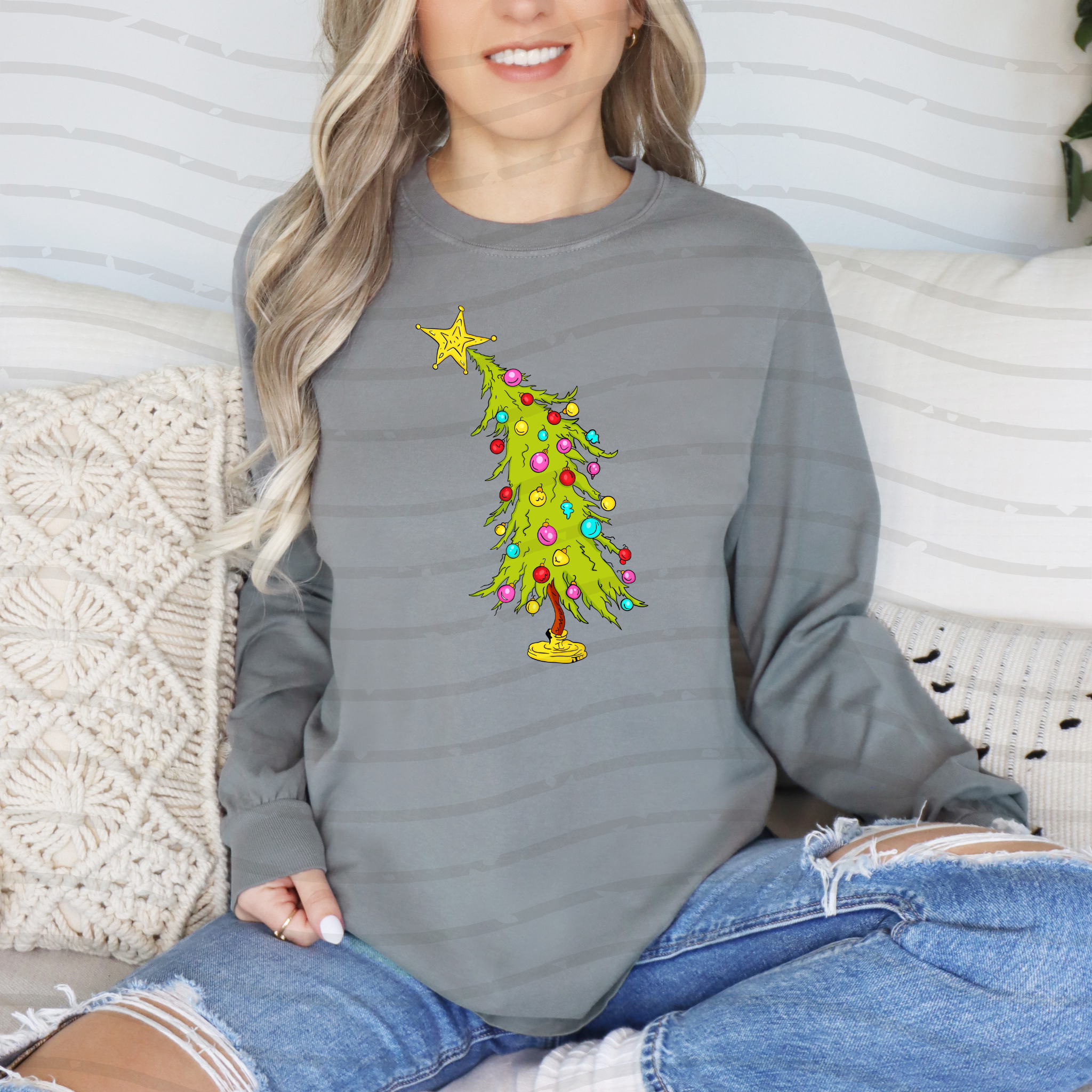 Leaning Tree Long Sleeve Tee